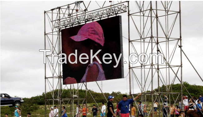 High Definition P6 Rental LED Display Full Color Outdoor Led Advertising Signs