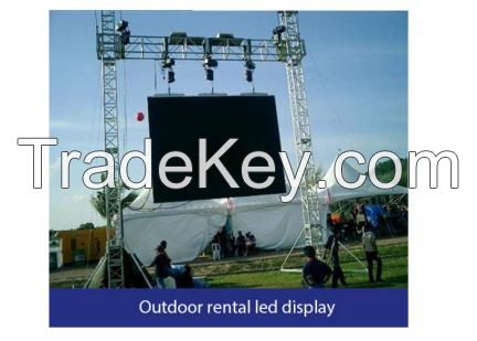 High Definition P6 Rental LED Display Full Color Outdoor Led Advertising Signs