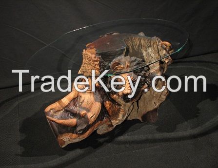 Big Five African Carved Furniture