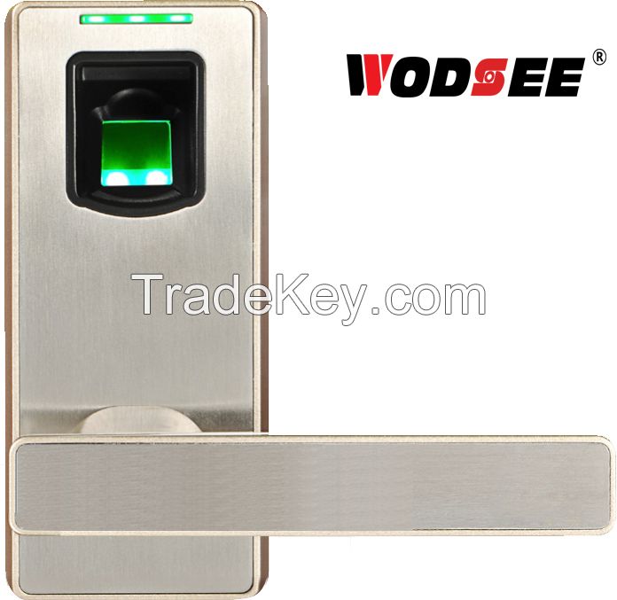 Hot-selling Zinc Alloy 9V battery Infrared sensor smart door lock