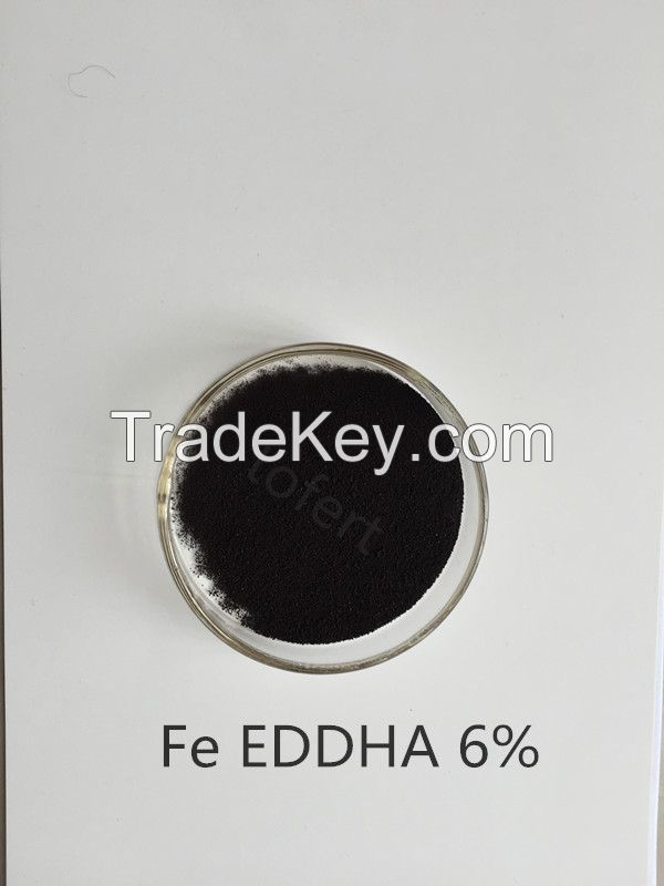 Iron chelate fertilizer EDDHA Fe 6%