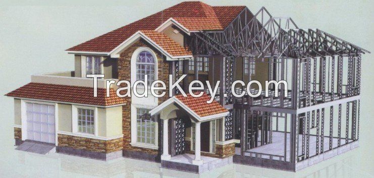 Prefabricated Steel structure apartment building design manufacture