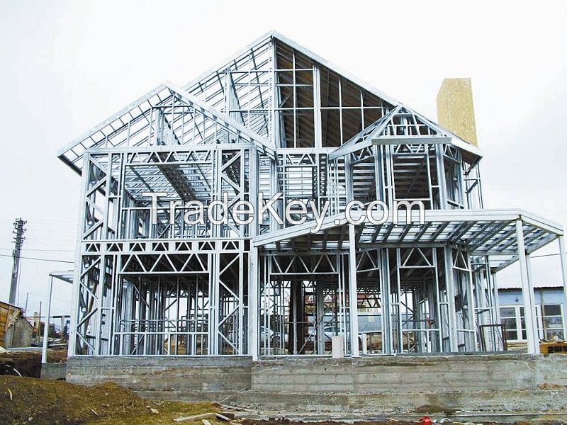 Prefabricated Steel structure apartment building design manufacture