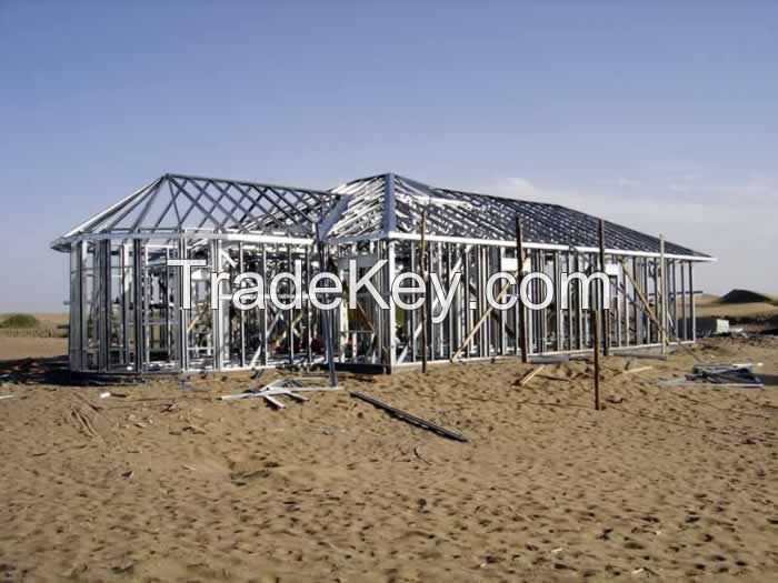 Prefabricated Steel structure apartment building design manufacture