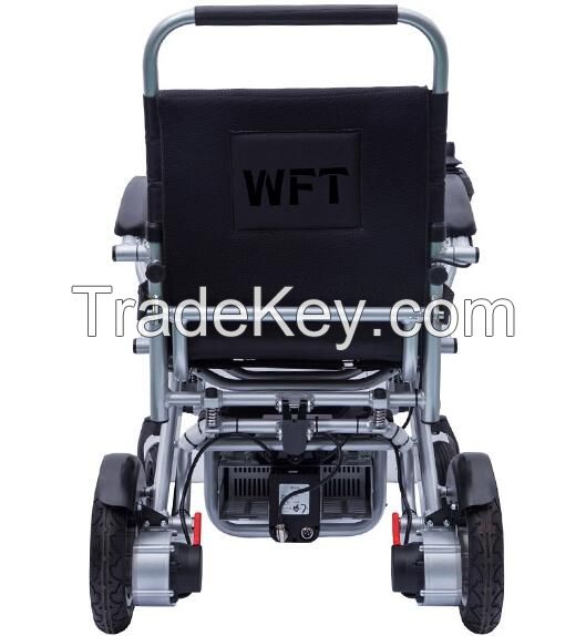 WFT-A08 Automatic Handicapped Foldable Portable Electric Wheelchair