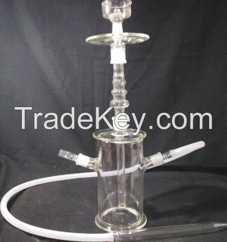 Handmade pure borosilicate water glass pipe hookah