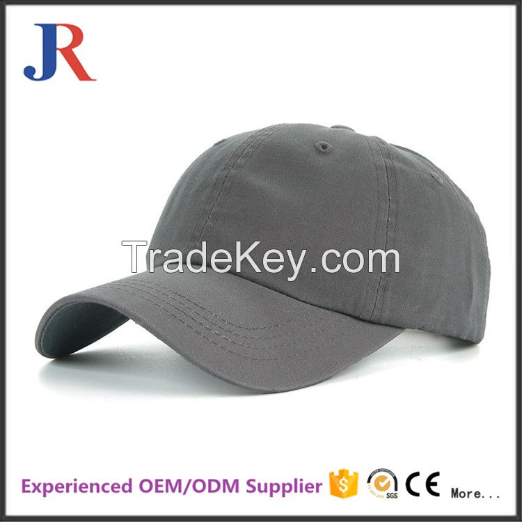 Jiangrun Cheap 6 Panel Custom Baseball Cap Good Quality