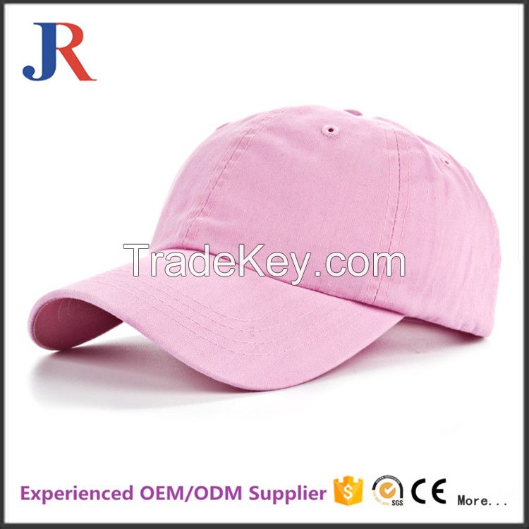 Jiangrun Cheap 6 Panel Custom Baseball Cap Good Quality