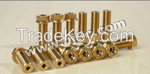 Titanium fasteners, titanium machined parts