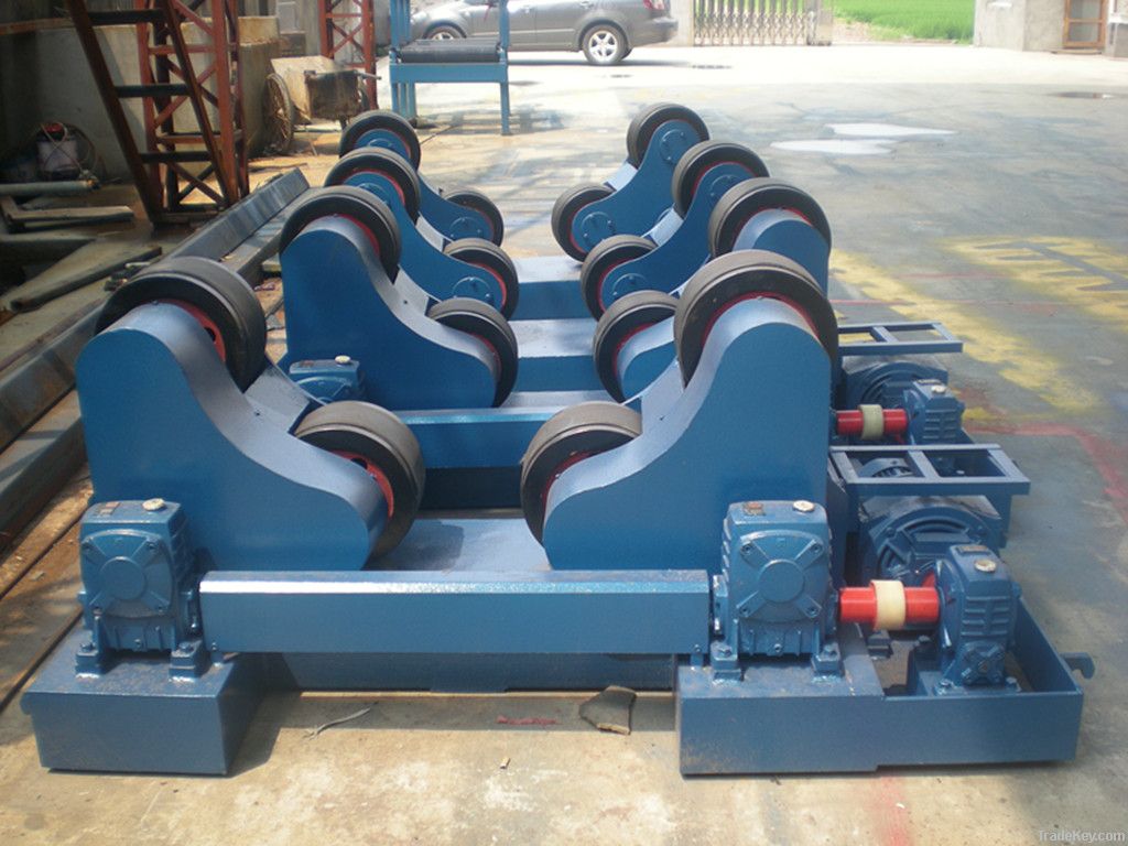 self-aligning welding  rolling rotator