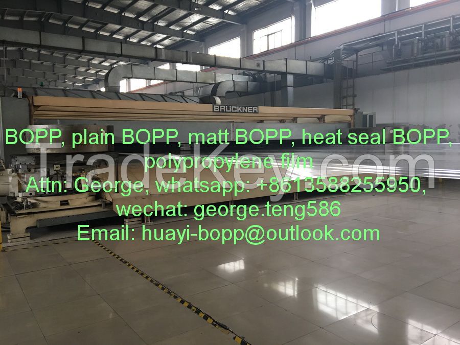 bi-oriented polypropylene bopp film