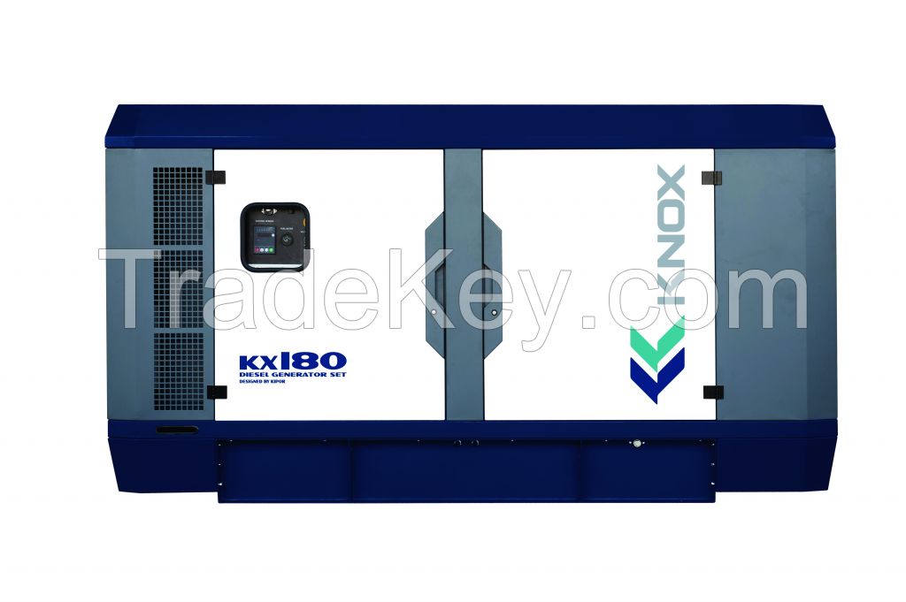 diesel generator KX180 with kipor engine and alternator