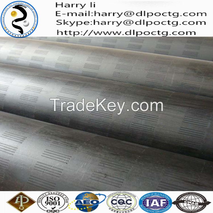 Dalipu supply oil perforated tube Slotted pipe