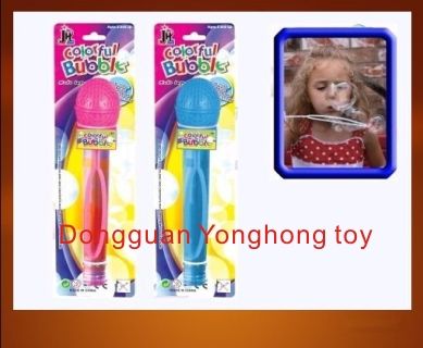 Microphone Shape Bubble Bottle Party Bubble Blowing Bubbles Toy