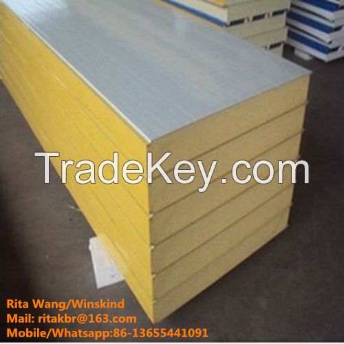 PU Sandwich Panel Polyurethanes Roof and Wall Sandwich Panel