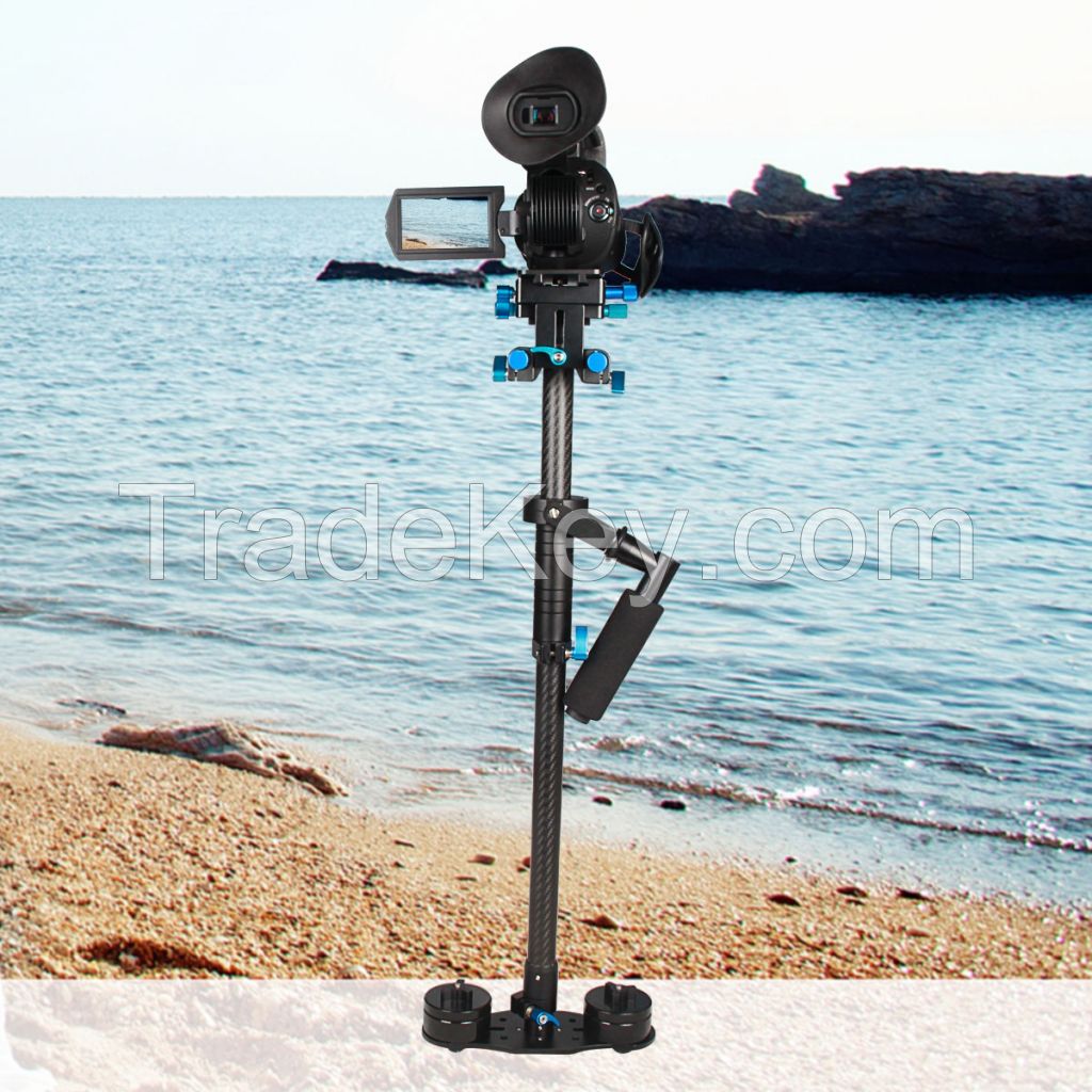 Professional YELANGU Black Carbon Fiber Handheld Camera Stabilizer