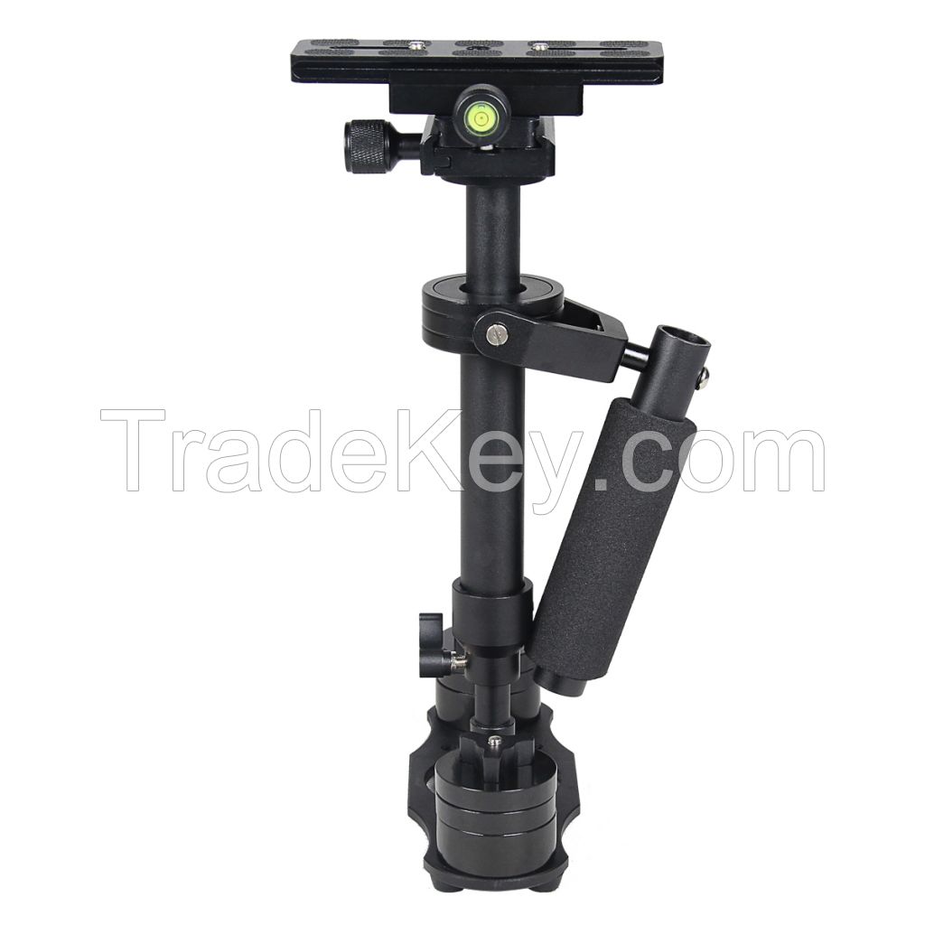 YELANGU Black Max 40cm Camera Mount Steadicam Stabilizer For DSLR Camcorders