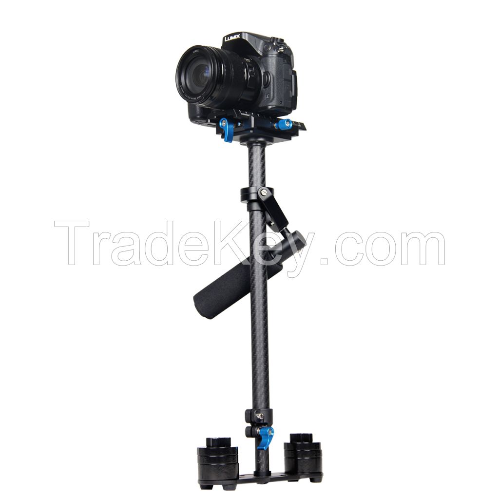 Professional Yelangu S60T Max 60cm Camcorder Stabilizer Steadicam For