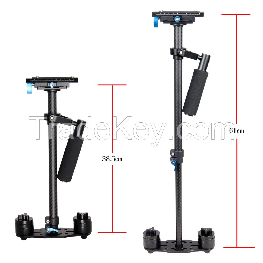 Professional Yelangu S60T Max 60cm Camcorder Stabilizer Steadicam For