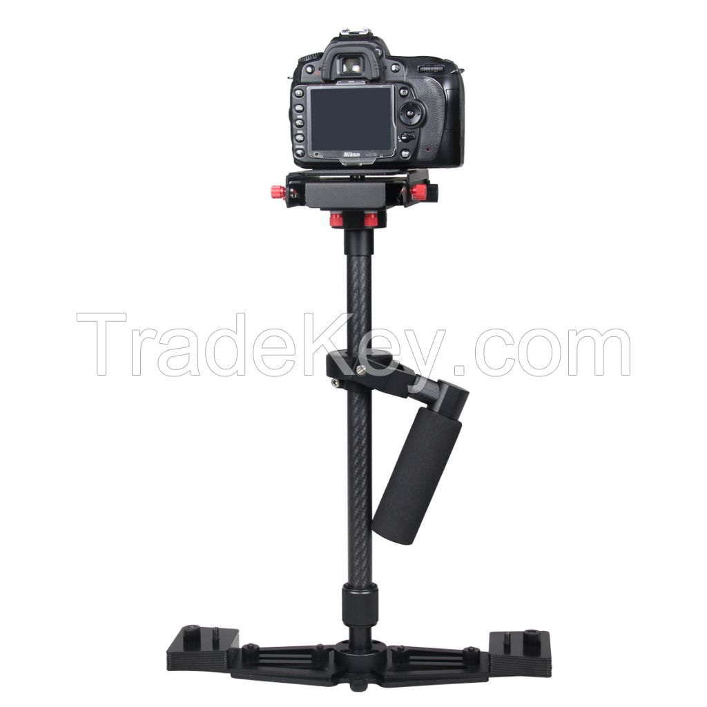 YELANGU Wholesale Mini Carbon Fiber Protable Camcorder Stabilizer Steadicam