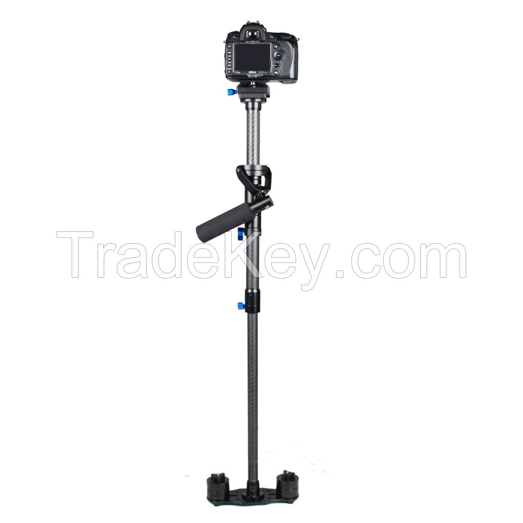 YELANGU 80cm Carbon Fiber Tube Adjustable Length DSLR Stabilizer Steadycam