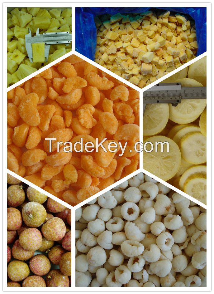2016 crop IQF lychee meat/ frozen fruits/ HACCP, KOSHER, BRC