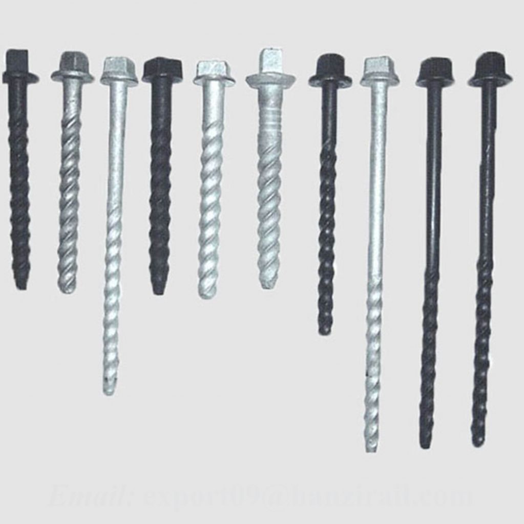 Railway Fastener Bolt and Nut Screw Spike Supply