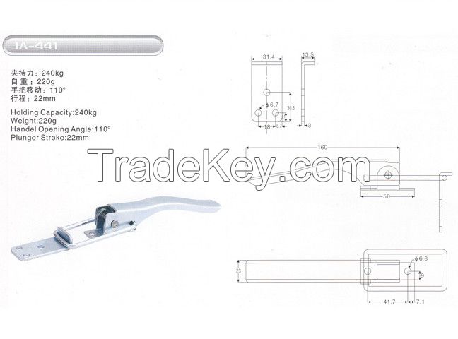 JA-441 latch toggle clamps