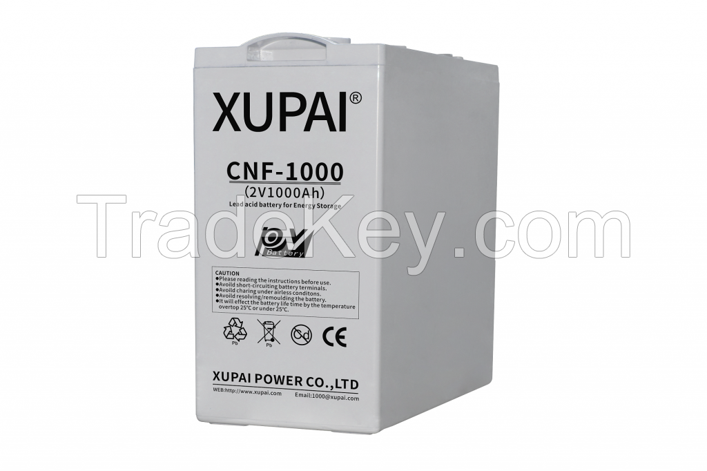 2V 1000A gel battery