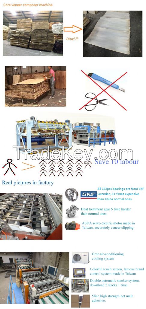 finger joint core shuttering veneer paving plywood and automatic plywood core veneer composer