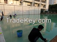 Best Construction Team High Quality Elastic Silicon PU Materials Basketball Court with Good Price