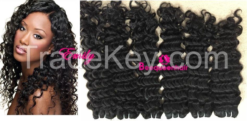 Beequeenhair wavy extensions natural black