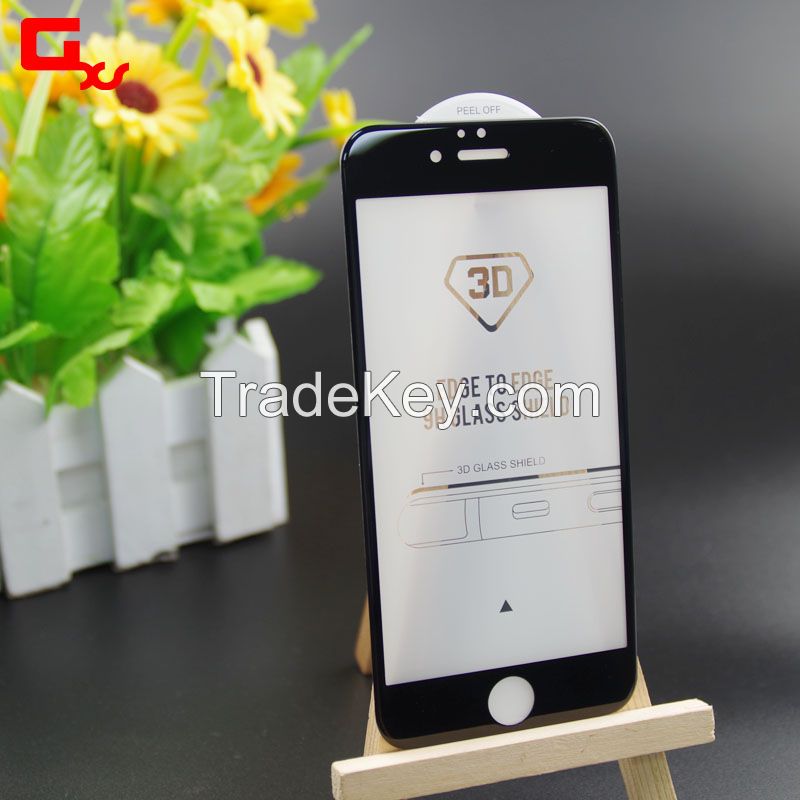 Hot sale 3D protector for iphone6 silk-screen protector edge to edge screen protectors for iphone6