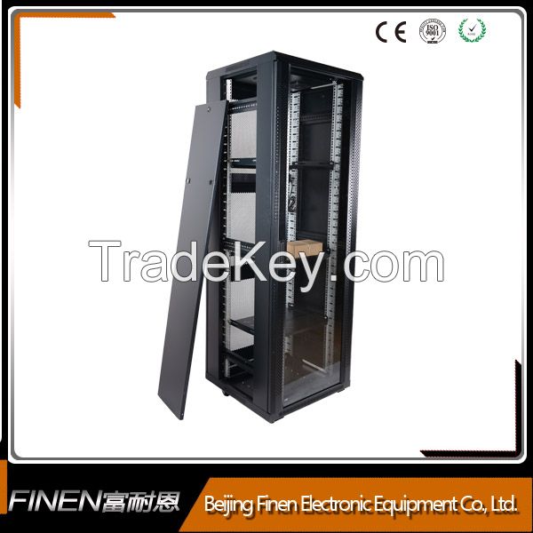 Beijing A3 19 '' 47U 600*800mm server cabinets with Vented front door