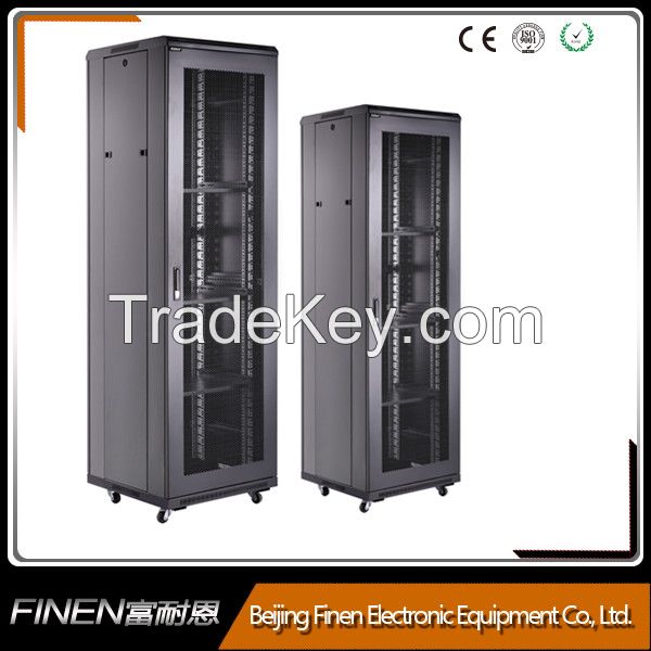 Beijing A3 19 '' 47U 600*6000mm server cabinets with Vented front door