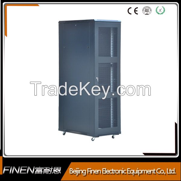 Beijing A3 19 '' 47U 600*1000mm server cabinets with Vented front door