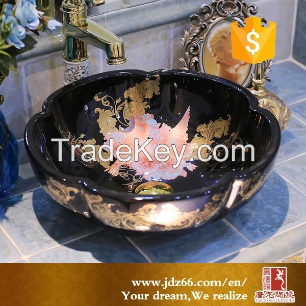 New arrival  porcelain art hand wash basin