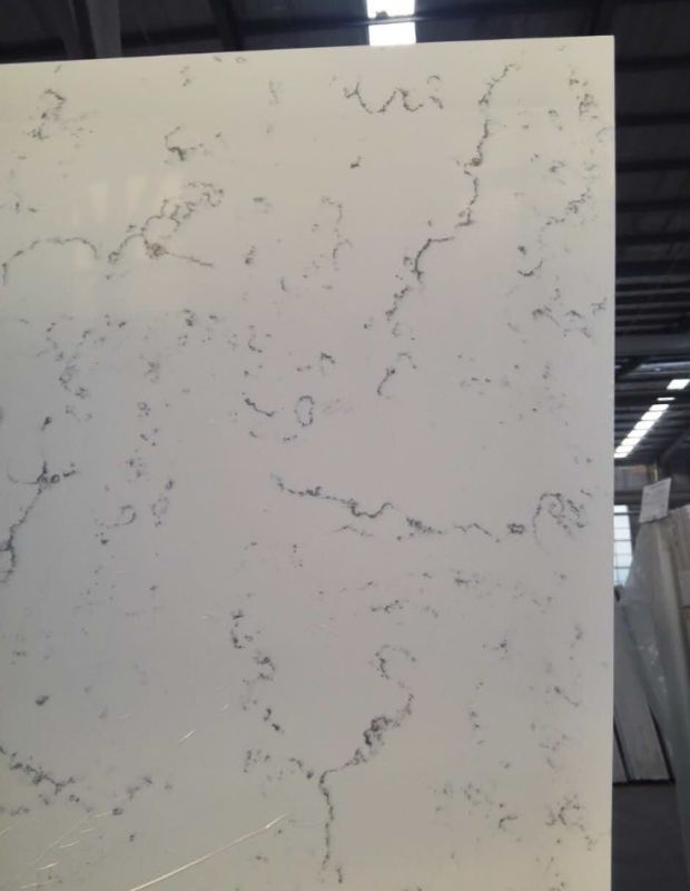 New Calacatta Artificial Quartz Stone Quartz Slab Countertop Cabinets Top Artificial Stone