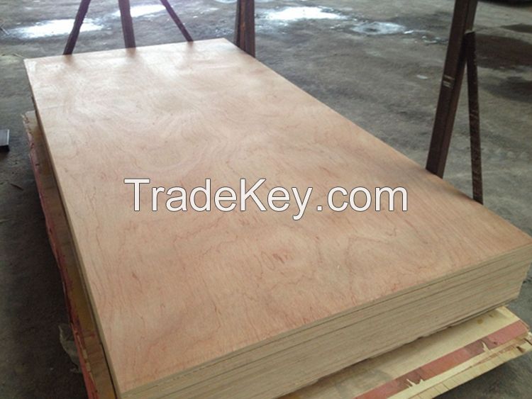 Best price 18mm poplar core commercial plywood