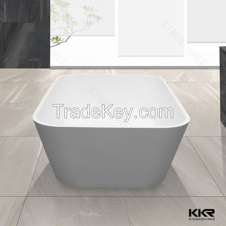 Hotel bathroom custom size square bathtubs