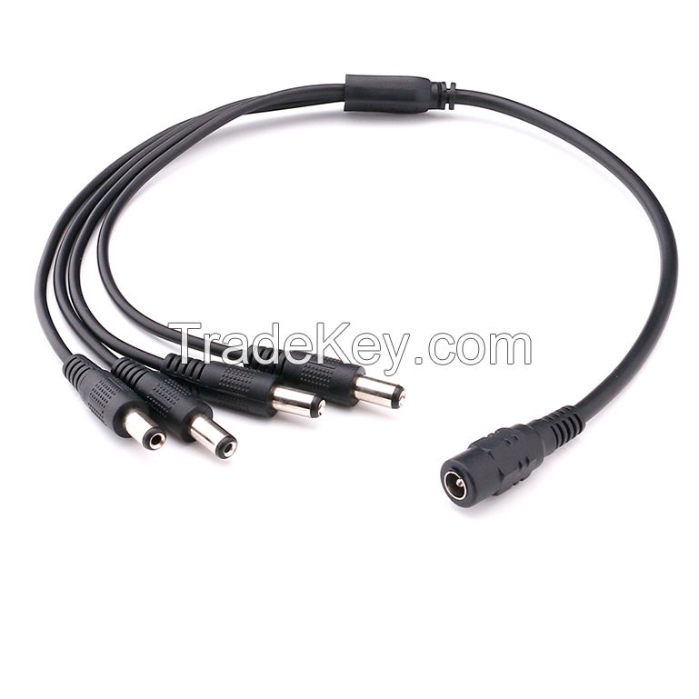 DC Power Splitter Cable fot CCTV Monitor System