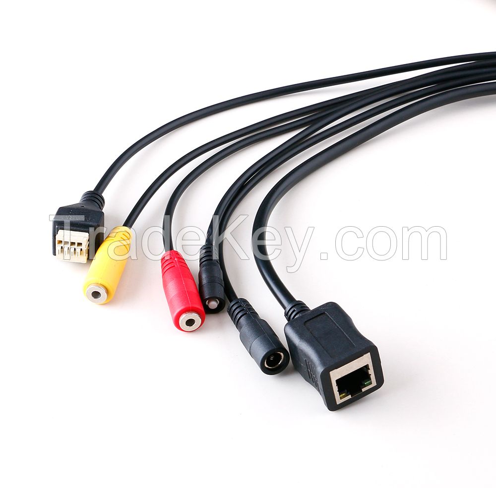 RG45 Composite CCTV Cables for IP Camera