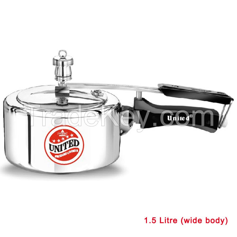 1.5 Litre Regular Aluminium Inner Lid Pressure Cooker