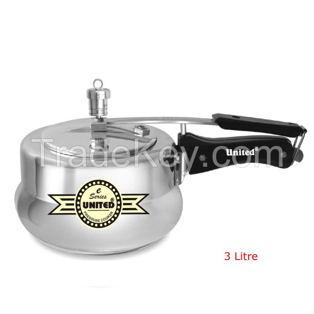 3 Litre E- Series Aluminium Inner Lid Pressure Cooker