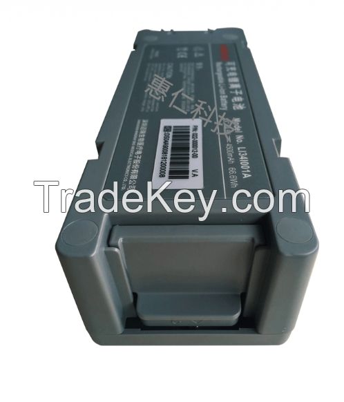 Replacement fordefibrillation monitorD5D6 battery LI34I001A