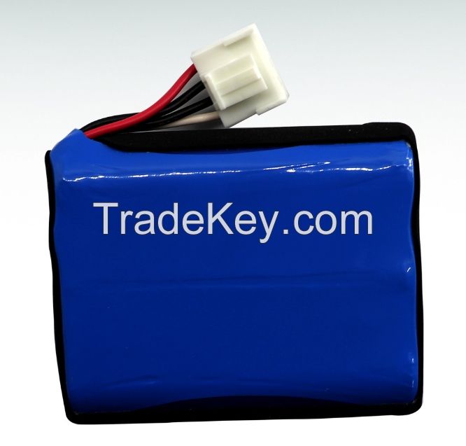 Replacement for  electrocardiograph monitor rechargeable lithium-ion battery LI13S001A