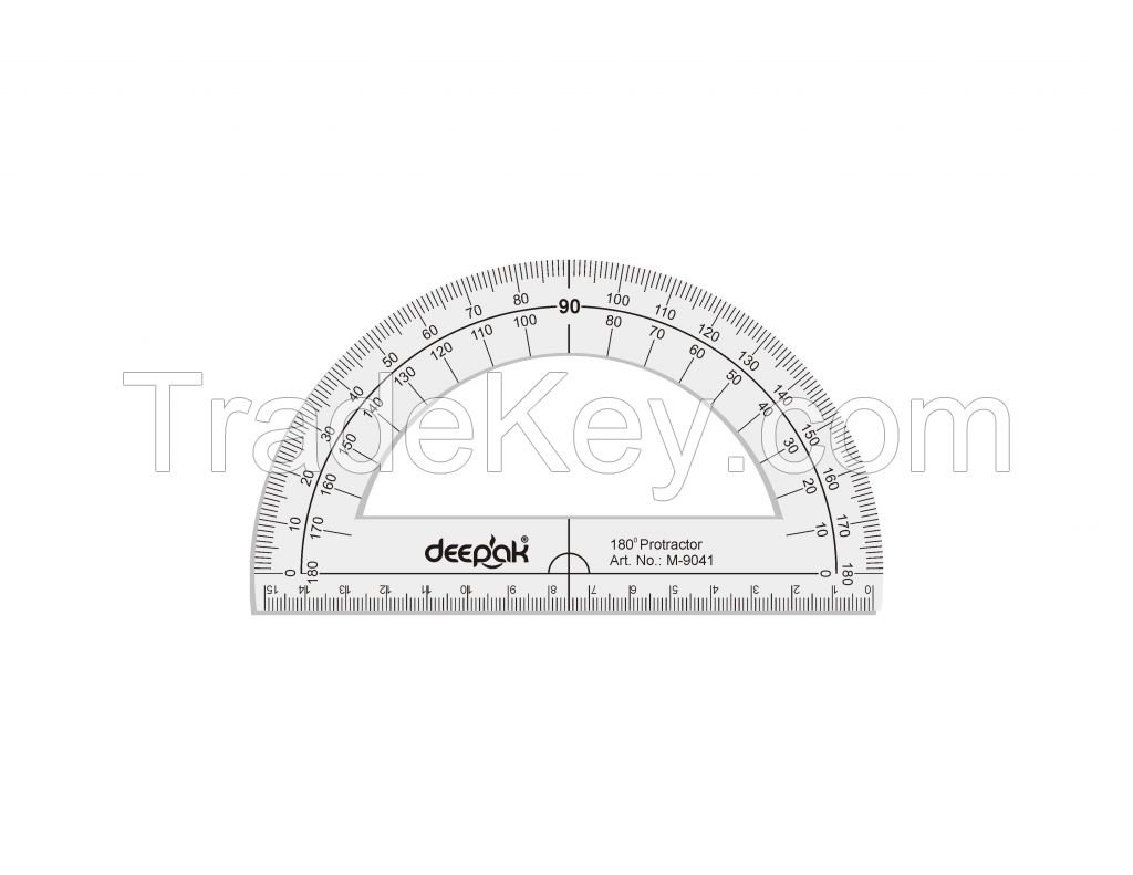 180 Degree Half Circle Protractor