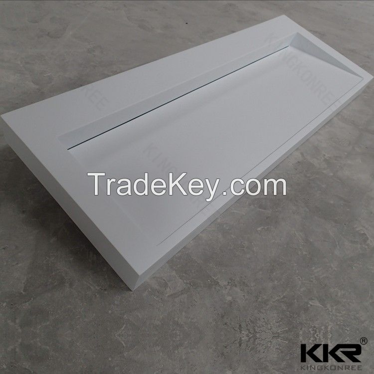 Artificial stone high quality solid surface basin