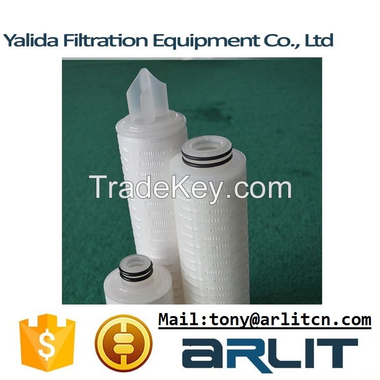 pleated filter cartridge