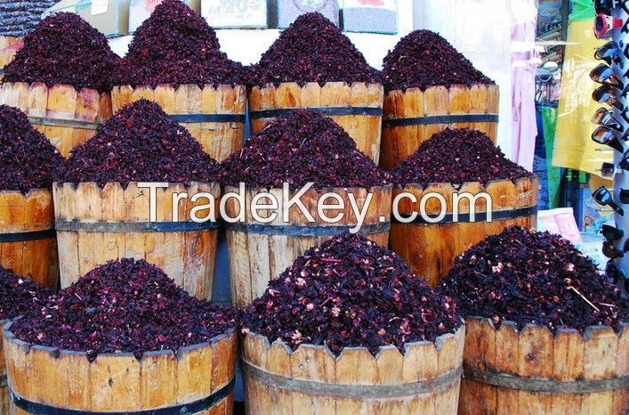 DRIED HIBISCUS FLOWERS 100% ORGANIC